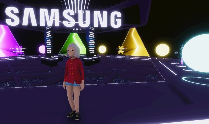Electronics giant Samsung opens a store in Decentraland - Samsung in Metaverse Metaverse  